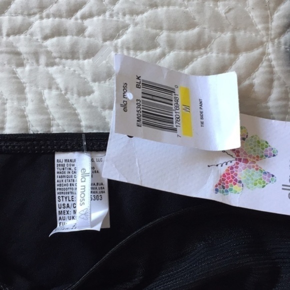 Ella Moss black The Sidepant bikini bottom - Picture 3 of 6